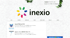 Desktop Screenshot of inexio.jp